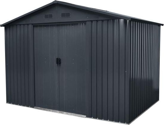 Workmann Redskabsskur stål antracit 7.2m2 238x301x214cm