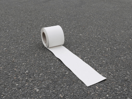PREMARK Termoplastisk hvid vejstribe, rulle 150 mm x 5 m