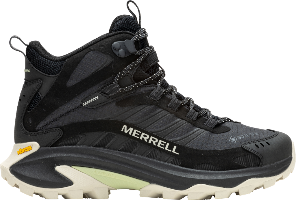merrell women's moab speed 2 mid gore-tex black