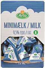 minimælk til kaffe - 0,4 % fedt - 20 ml - 100 stk