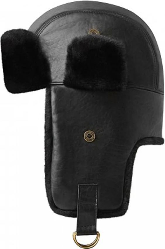 Bailey Leather Trapper - Black