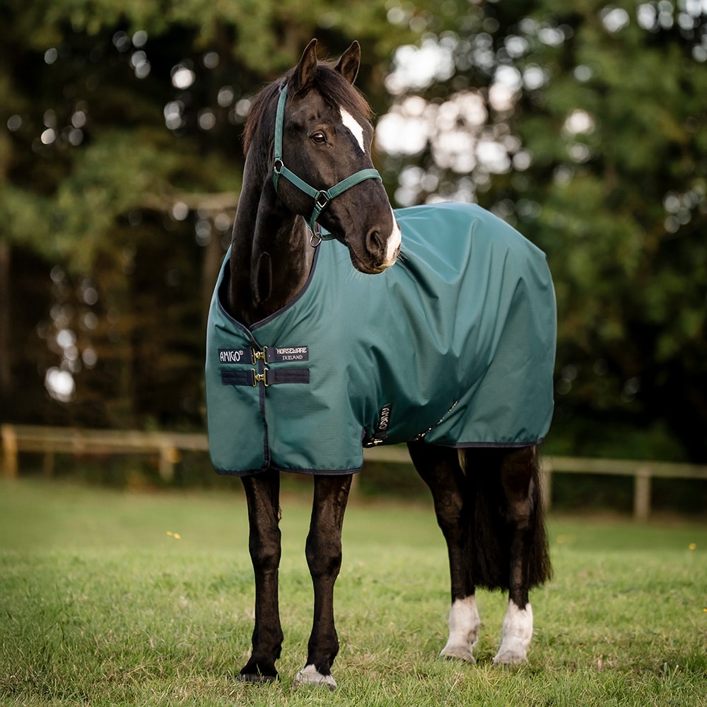Horseware Regntäcke Amigo Ripstop Turnout 0G - Grön