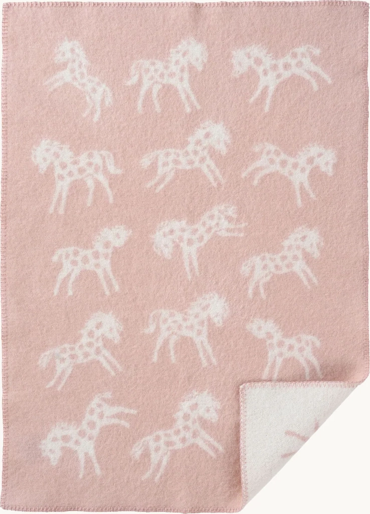 klippan pony wool baby blanket