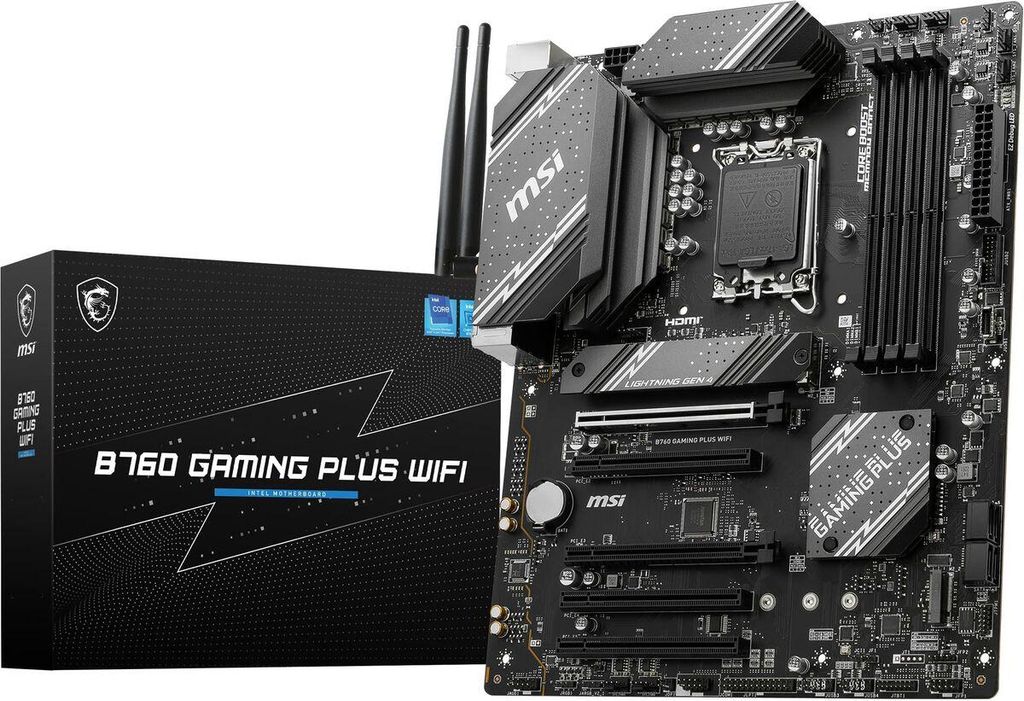 Bundkort MSI B760 Gaming Plus WiFi - LGA1700 (Intel B760)