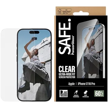 PanzerGlass Safe by Screen Protector iPhone 17 16 Pro