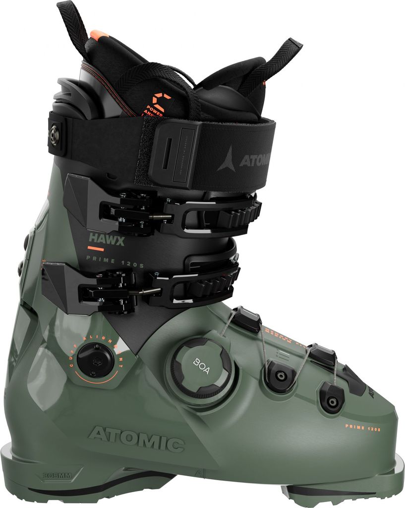 Atomic Hawx Prime 120 S BOA, skistøvler, herre, grøn/sort