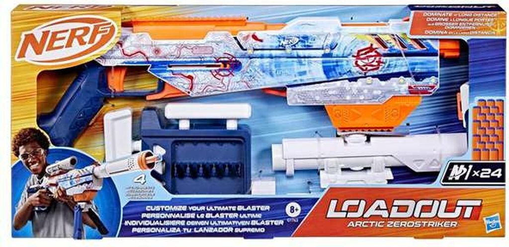 Hasbro Nerf Loadout Arctic Zerostriker vandpistol