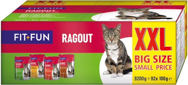 adult ragout, menuboks 4 varianter 92x100 g
