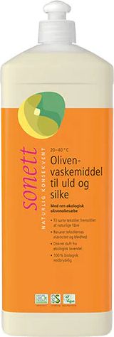 sonett oliven vaskemiddel til uld & silke lavendel | 1 l