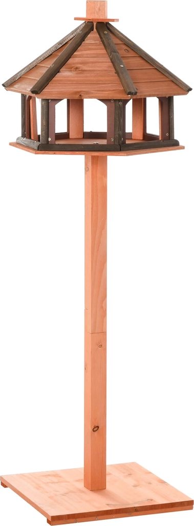 Pawhut Vejrbestandig Fuglehus Med Stativ Ø52 x 130 H Cm