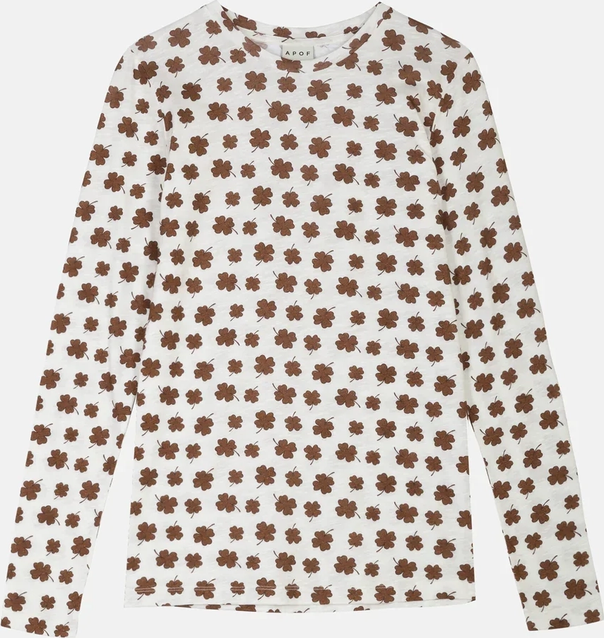 apof - cinna t-shirt lucky brown