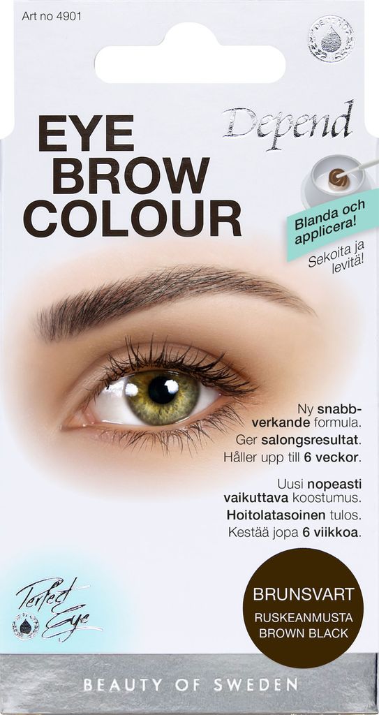Depend Eyebrow Colour #4023 Brown Black