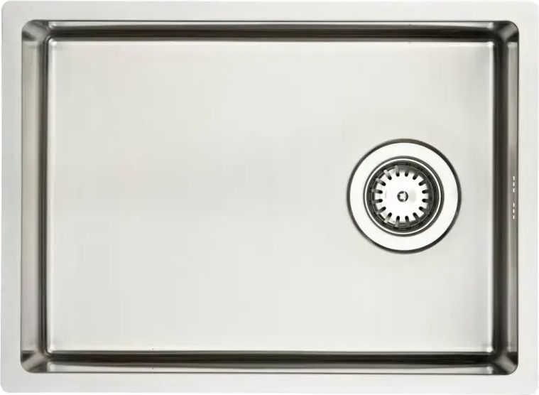 lavabo kubus dk480 køkkenvask, 52x38 cm, rustfrit stål