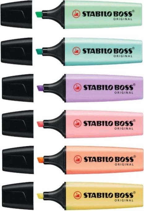 boss pastel överstrykningspenna styckvis
