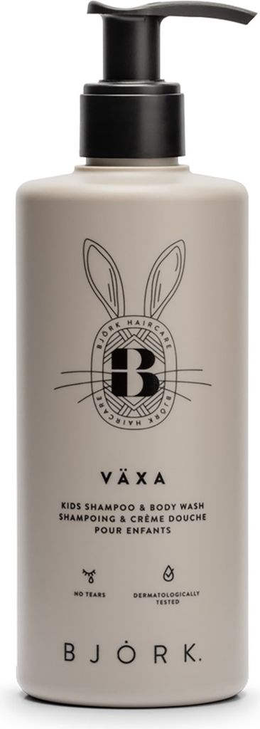 björk växa kids schampo & body wash 300 ml