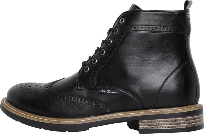 Ben Sherman Herresko Templeton Brogue Sort
