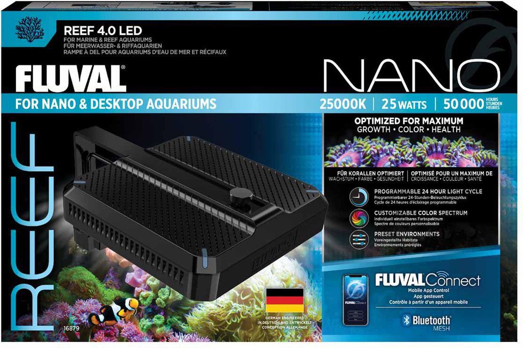 fluval - nano reef led 4.0 - 25w