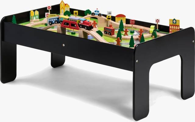 Classic World Tågbord 90 Delar Svart