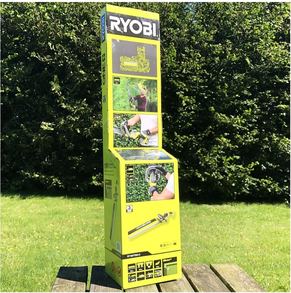 Hækkeklipper Ryobi One+ RY18HT55A-0 18V – 55 cm, 1.350 spm