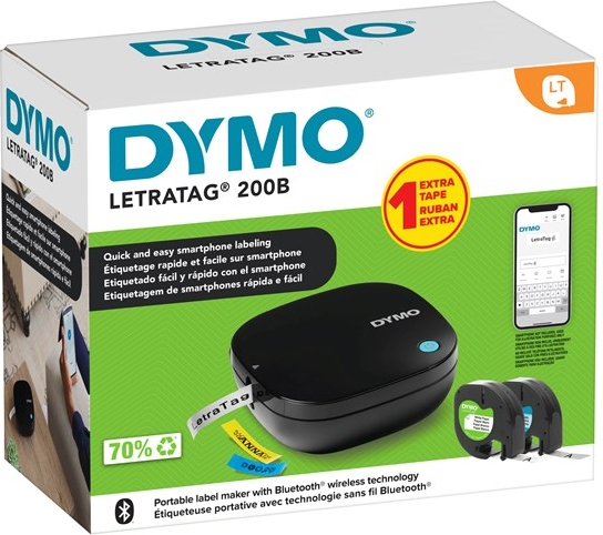 DYMO LetraTag 200B Valuepack