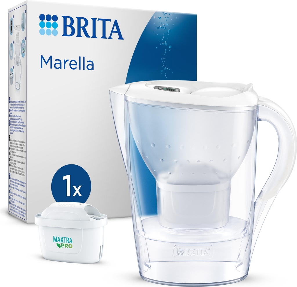 Vandfilterkande BRITA Marella 2,4 l med 1 Maxtra-patron