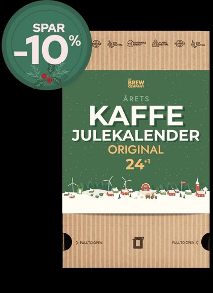 den originale julekalender for kaffeelskere