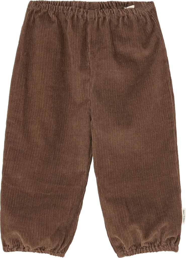 fløjlsbukser baby - chocolate brown