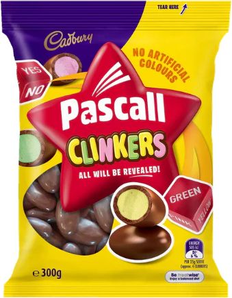 cadbury pascall clinkers (160g)