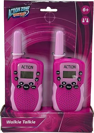 Action zone Walkie Talkie Pink