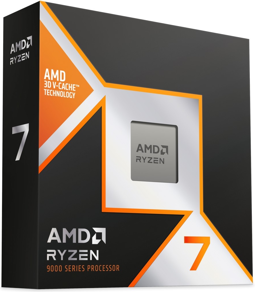 AMD Ryzen 7 9850X3D CPU - 8 kärnor - 4.7 GHz - AMD AM5 - AMD Boxed (utan kylare)