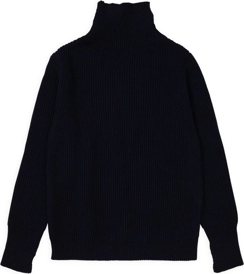andersen-andersen navy turtleneck navy blue