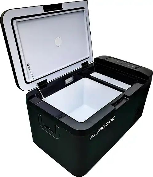 alpicool k18 kompressor køleboks hvid - 18 liter