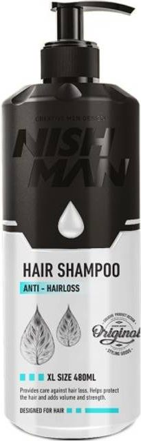 Nishman Hair Shampoo Anti-Hairloss 480 ml