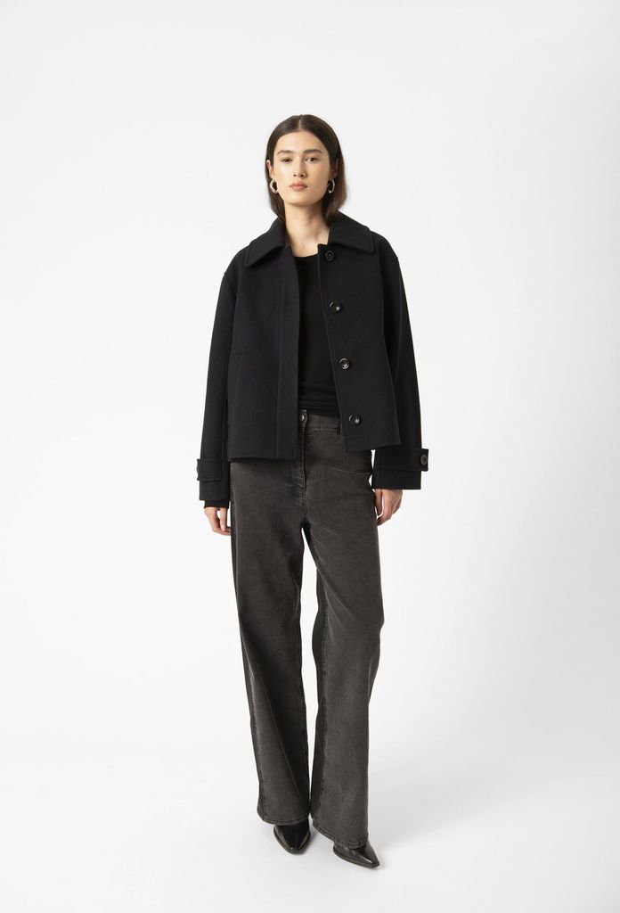 Soaked in Luxury Slcanya Akeleje Jacket Kvinde Night Sky Overgangsjakker Regular Fit Str XS - hos Magasin