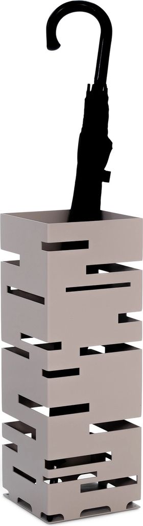 Spinder Design Modern Grau 18cm x 50cm x 18cm Silky Taupe Schirmständer