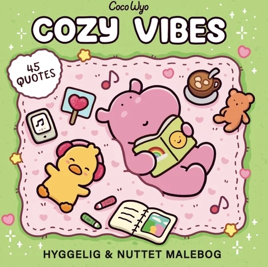 Coco Wyo - Cozy Coloring: Malebog: Cozy Vibes - Cozy Coloring