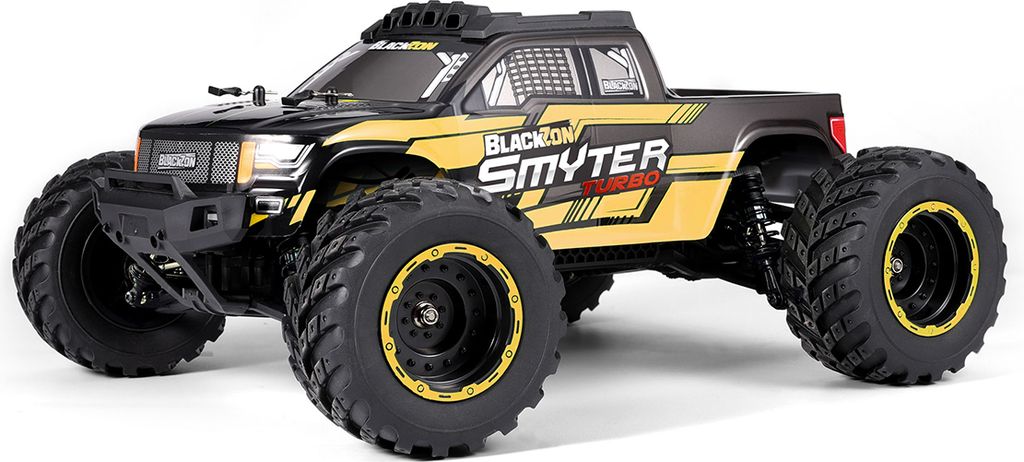 Blackzon Smyter MT Turbo 4WD 3S Brushless Fjernstyret Bil (70 km/t) - 1:12 - Grøn