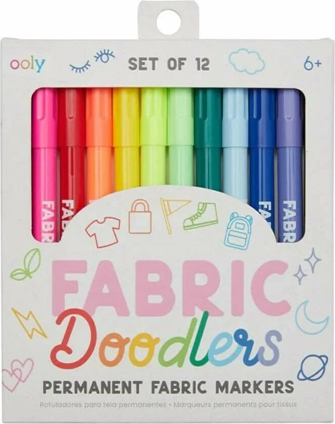 Ooly Tekstiltusser 12 Stk