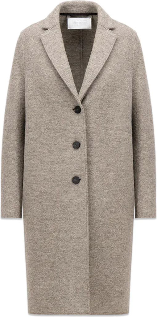 WOMEN OVERCOAT PRESSED WOOL - Natural Casha