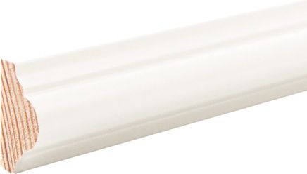 almueliste fyr hvid - 11 x 21 x 3000 mm