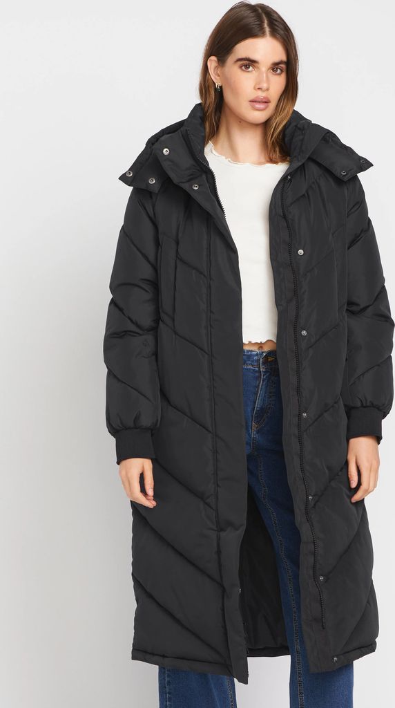 Volcom Alldaylong Puffer Jakke - Black