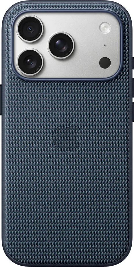apple iphone 17 pro max techwoven deksel med magsafe – blå