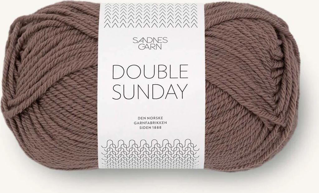 Double Sunday 3161 Eikenøtt garn fra Sandnes Garn | Sense Garn