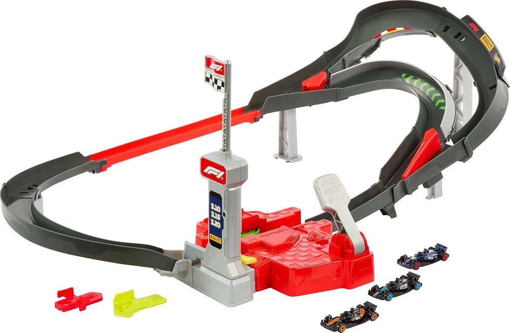 hot wheels - f1 racing sprint track sæt