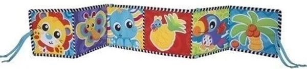 Playgro Tummy Time reversible book w/mirror