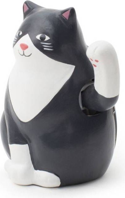 Kikkerland Solar Cat Solcelle Vinkekat NEW Dekorationsfigur