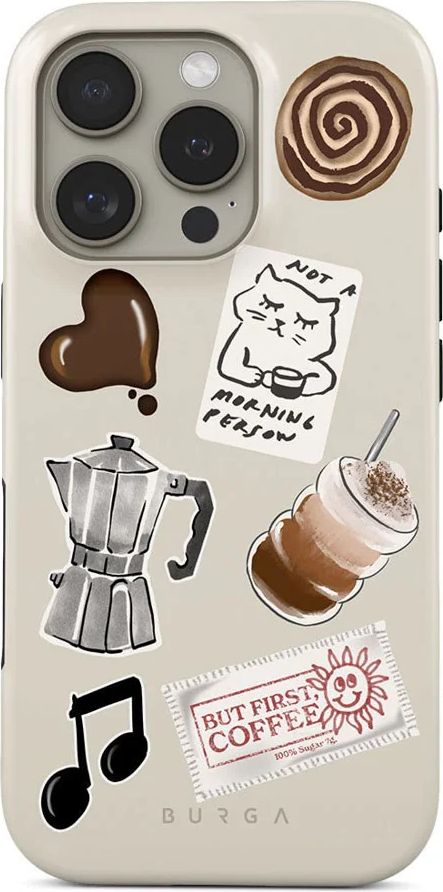 Burga iPhone 16 Pro Tough Fashion Cover Oat Milk