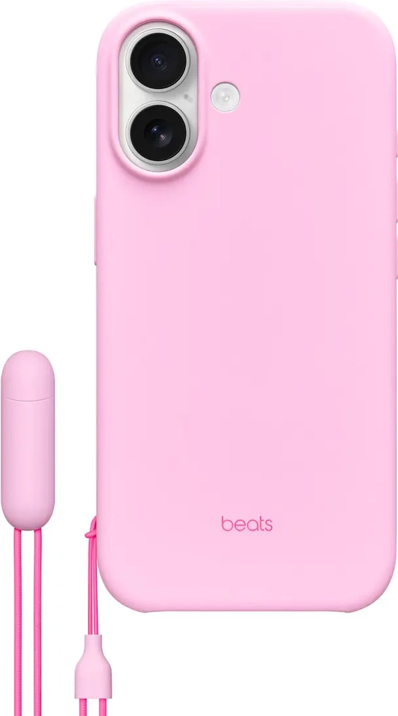 beats iphone 17 kickstand mobilcover (pebble pink)