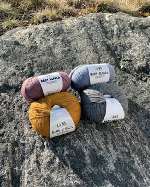 Lang Yarns Baby Alpaca 133 Indhold 100% Superwash