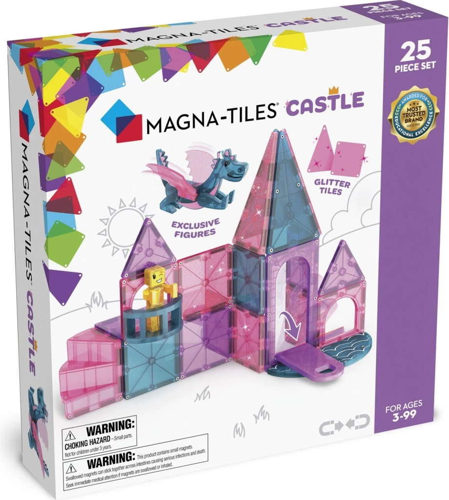magna-tiles castle 25 pcs